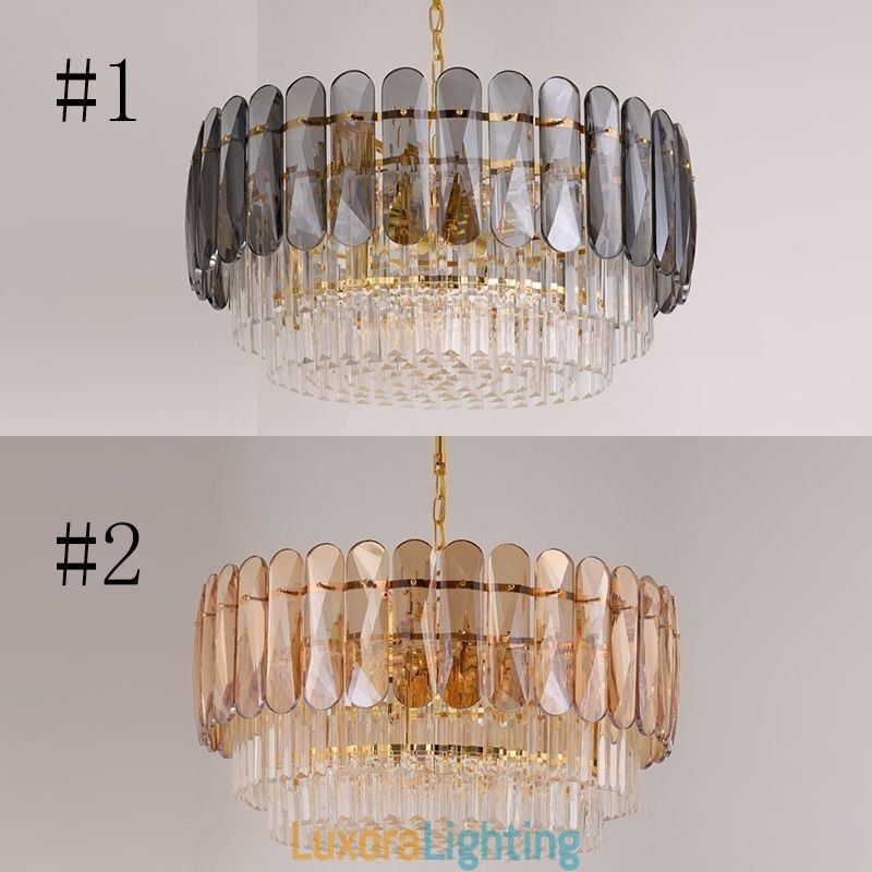 Designer Touch Decorative Modern K9 Crystal Pendant Light Ceiling Light
