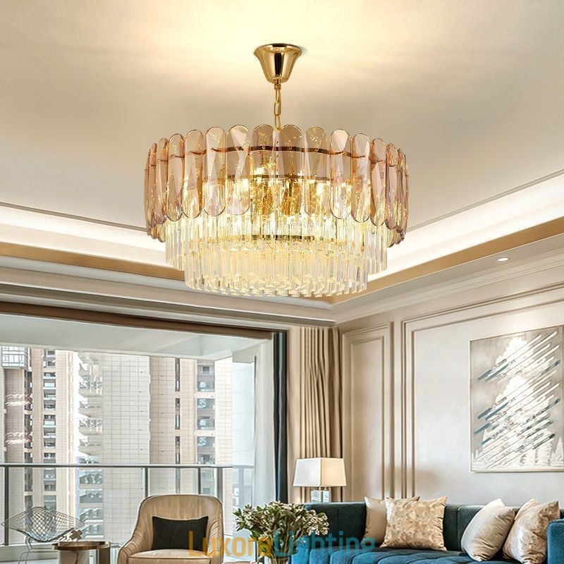 Designer Touch Decorative Modern K9 Crystal Pendant Light Ceiling Light