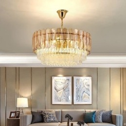 Designer Touch Decorative Modern K9 Crystal Pendant Light Ceiling Light