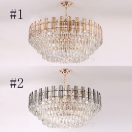 Designer Touch Decorative European Pendant Light Modern K9 Crystal Lighting
