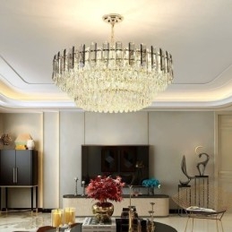 Designer Touch Decorative European Pendant Light Modern K9 Crystal Lighting