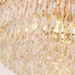 Designer Touch Decorative European Pendant Light Modern K9 Crystal Lighting