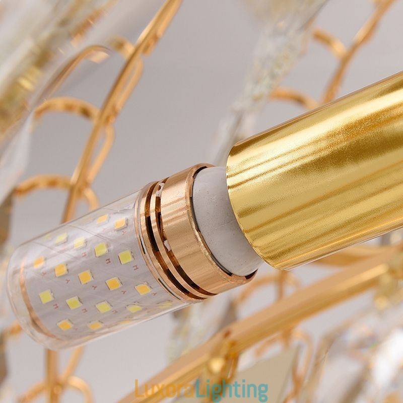 Designer Touch Decorative Luxurious Pendant Light Crystal Ceiling Light Fixture