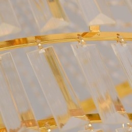 Designer Touch Decorative European Crystal Pendant Light Contemporary Ceiling Lamp