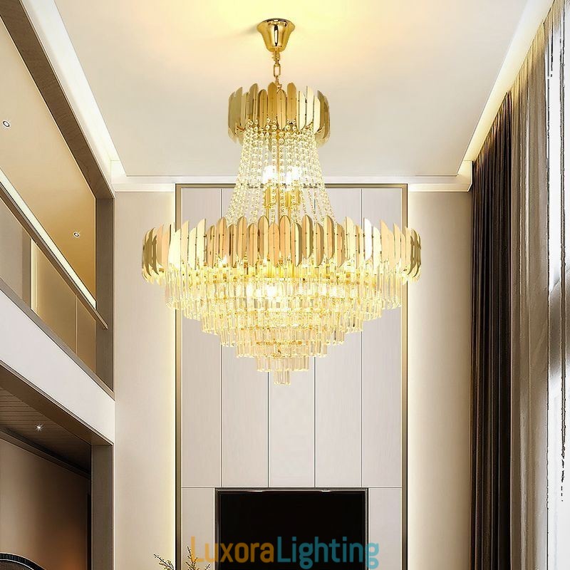 Designer Touch Decorative Classic K9 Crystal Pendant Light Ceiling Light