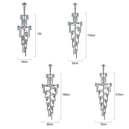 Designer Touch Decorative Modern Crystal Luxury Pendant Light Hanging Light