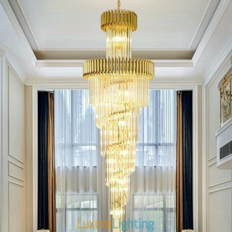 Designer Touch Decorative Modern K9 Crystal Pendant Lamp Ceiling Light Fixture