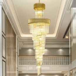 Designer Touch Decorative Modern K9 Crystal Pendant Lamp Ceiling Light Fixture