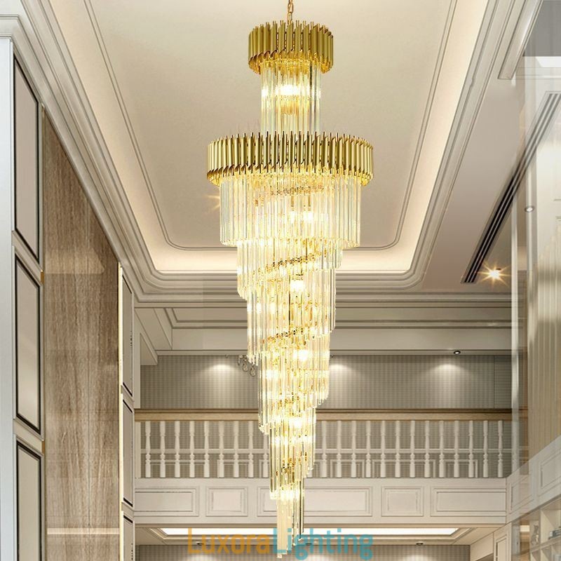 Designer Touch Decorative Modern K9 Crystal Pendant Lamp Ceiling Light Fixture