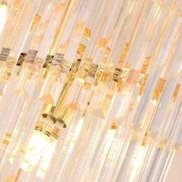 Designer Touch Decorative Modern K9 Crystal Pendant Lamp Ceiling Light Fixture