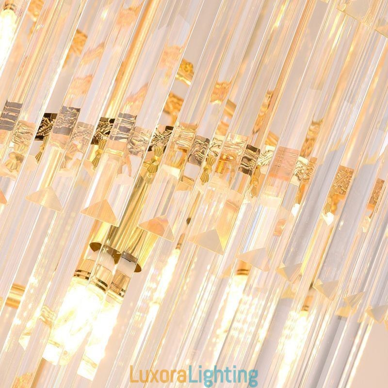 Designer Touch Decorative Modern K9 Crystal Pendant Lamp Ceiling Light Fixture