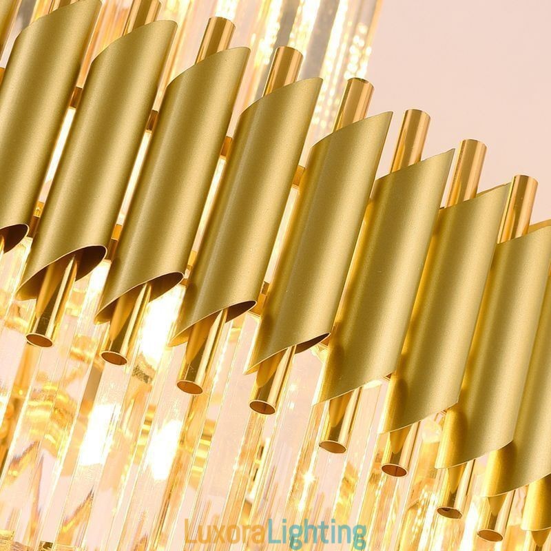 Designer Touch Decorative Modern K9 Crystal Pendant Lamp Ceiling Light Fixture