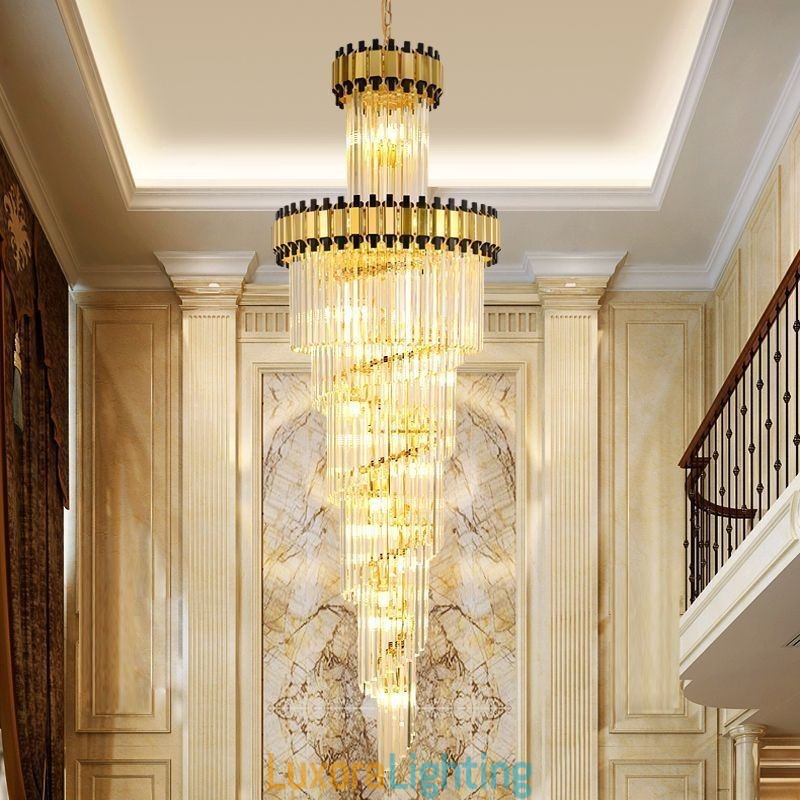 Designer Touch Decorative Crystal Pendant Light Modern Spectacular K9 Ceiling Light