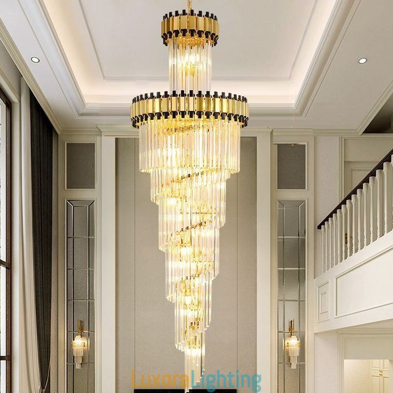 Designer Touch Decorative Crystal Pendant Light Modern Spectacular K9 Ceiling Light