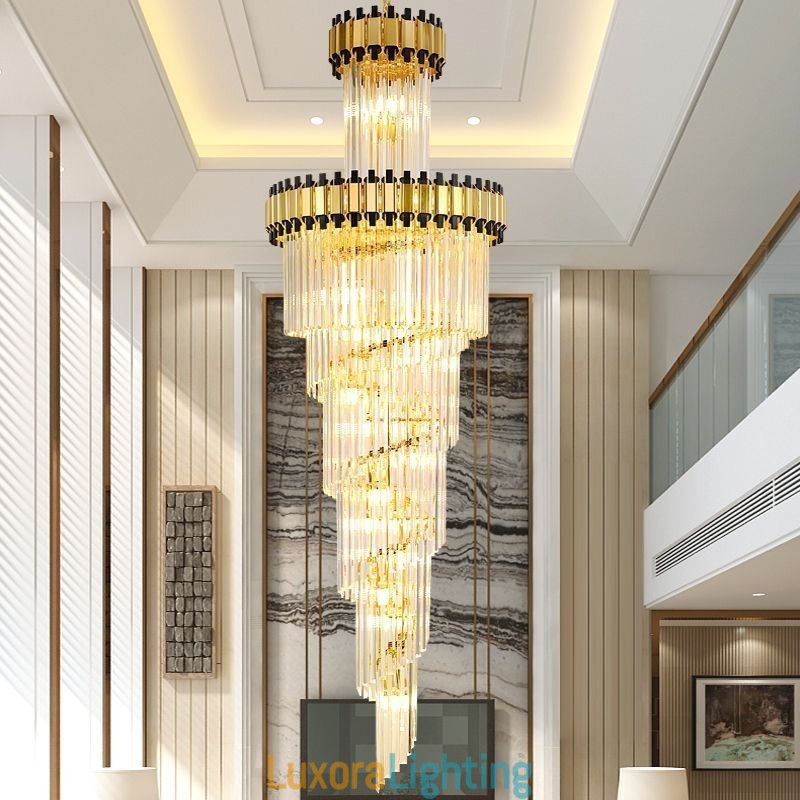 Designer Touch Decorative Crystal Pendant Light Modern Spectacular K9 Ceiling Light