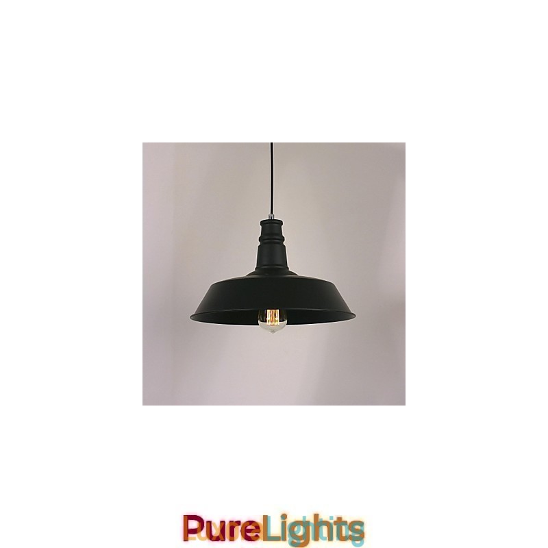 Designer Touch Decorative Black Modern Pendant Light in Circle Featured Lampshade