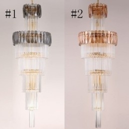 Designer Touch Decorative European Pendant Light Modern Spectacular K9 Ceiling Light