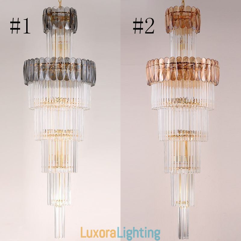 Designer Touch Decorative European Pendant Light Modern Spectacular K9 Ceiling Light