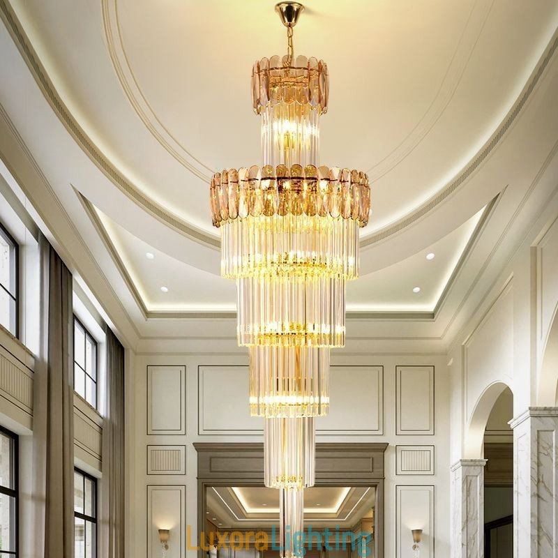 Designer Touch Decorative European Pendant Light Modern Spectacular K9 Ceiling Light