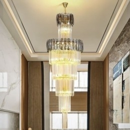 Designer Touch Decorative European Pendant Light Modern Spectacular K9 Ceiling Light