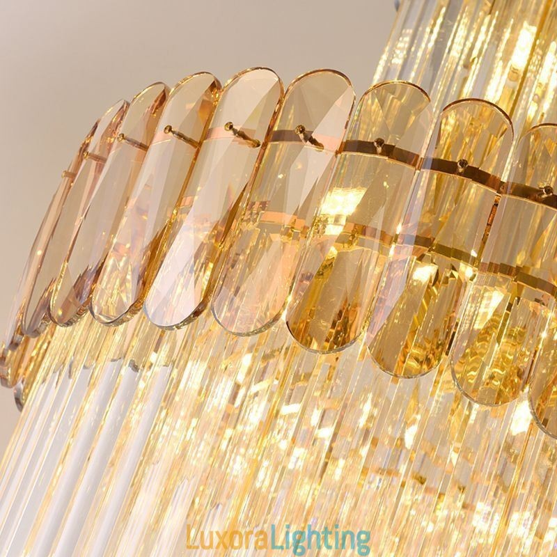 Designer Touch Decorative European Pendant Light Modern Spectacular K9 Ceiling Light