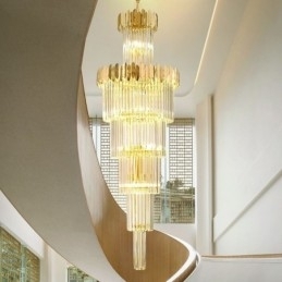Designer Touch Decorative Modern Crystal Ceiling Light Fixture Pendant Lamp Dining Foyer