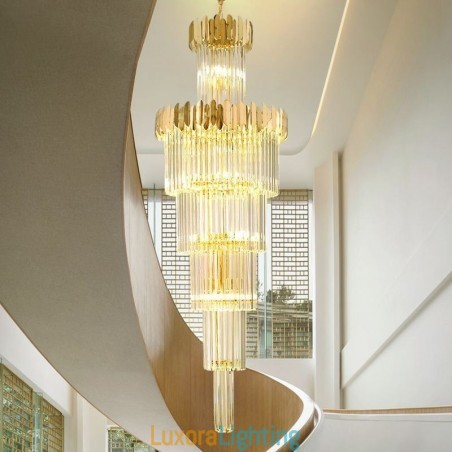 Designer Touch Decorative Modern Crystal Ceiling Light Fixture Pendant Lamp Dining Foyer
