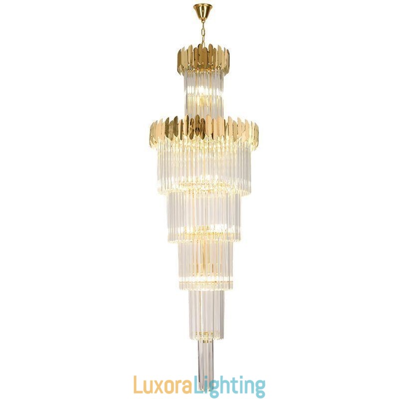 Designer Touch Decorative Modern Crystal Ceiling Light Fixture Pendant Lamp Dining Foyer