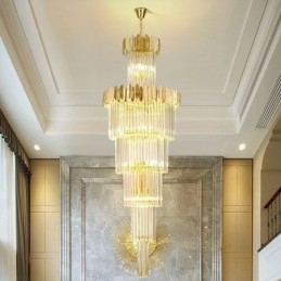 Designer Touch Decorative Modern Crystal Ceiling Light Fixture Pendant Lamp Dining Foyer