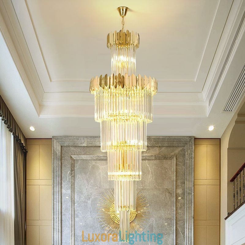 Designer Touch Decorative Modern Crystal Ceiling Light Fixture Pendant Lamp Dining Foyer