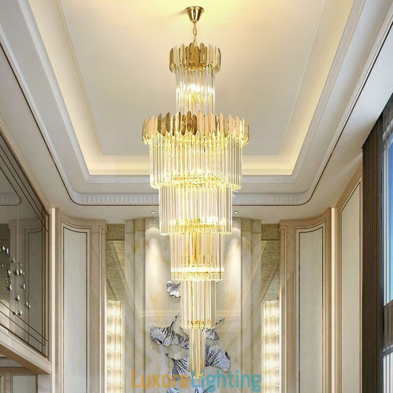 Designer Touch Decorative Modern Crystal Ceiling Light Fixture Pendant Lamp Dining Foyer