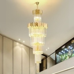 Designer Touch Decorative Modern Crystal Ceiling Light Fixture Pendant Lamp Dining Foyer
