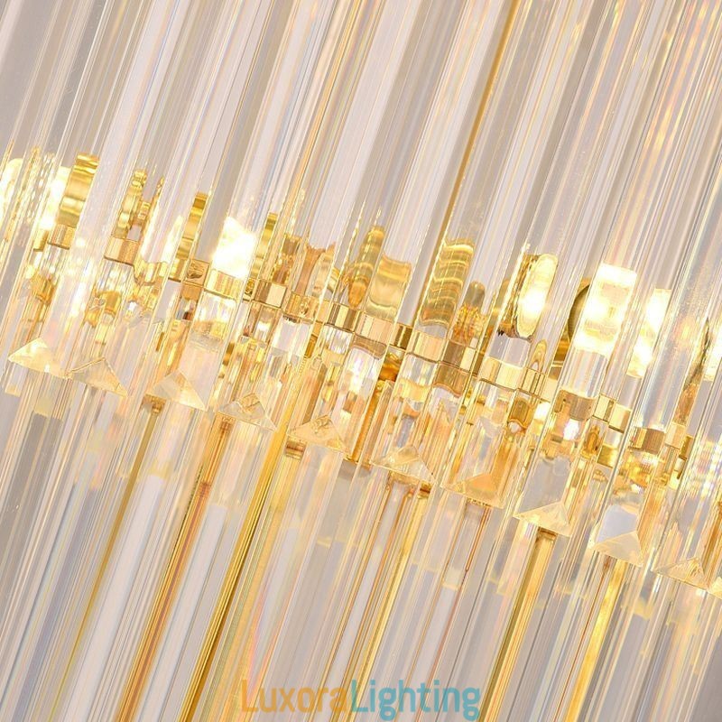 Designer Touch Decorative Modern Crystal Ceiling Light Fixture Pendant Lamp Dining Foyer