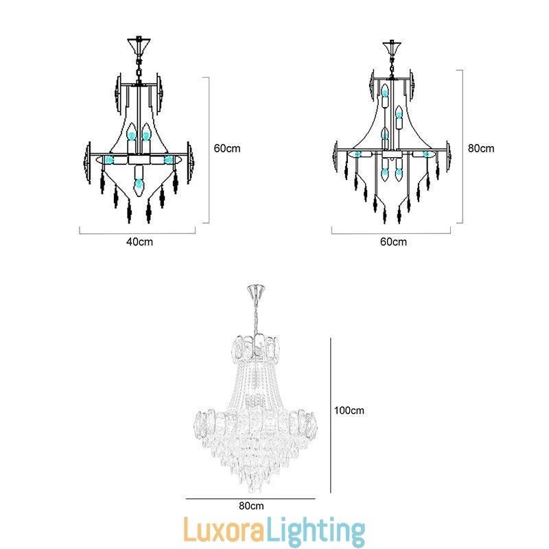 Designer Touch Decorative Modern Crystal Pendant Light Round Ceiling Lighting Fixture