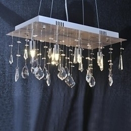Designer Touch Decorative Traditional Classic Crystal Chrome Metal Chandelier