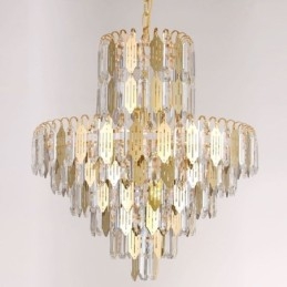 Designer Touch Decorative Modern Crystal Pendant Light Contemporary Ceiling Lamp