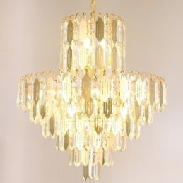 Designer Touch Decorative Modern Crystal Pendant Light Contemporary Ceiling Lamp