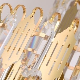 Designer Touch Decorative Modern Crystal Pendant Light Contemporary Ceiling Lamp