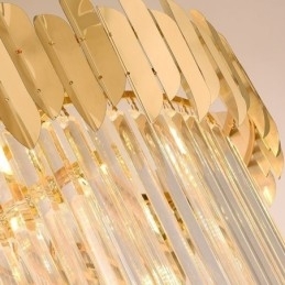 Designer Touch Decorative European Pendant Light Crystal Hanging Light Stairs Foyerway