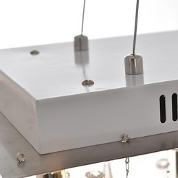 Designer Touch Decorative Traditional Classic Crystal Chrome Metal Chandelier