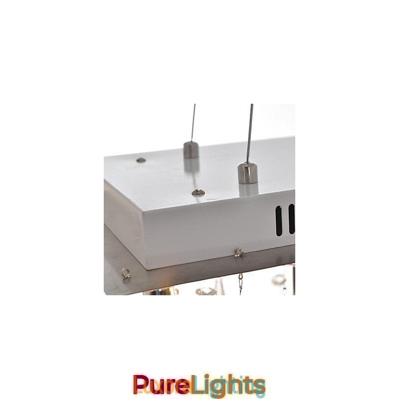 Designer Touch Decorative Traditional Classic Crystal Chrome Metal Chandelier