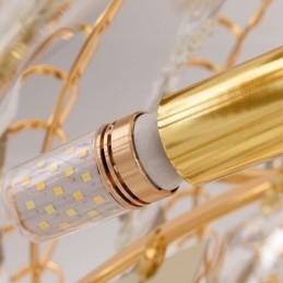 Designer Touch Decorative European Crystal High Ceiling Pendant Light Stairs