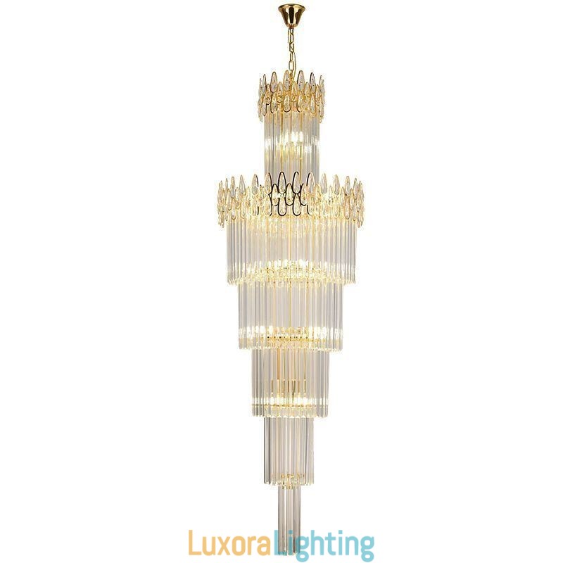 Designer Touch Decorative Modern Spectacular High Ceiling Pendant Light Stairs