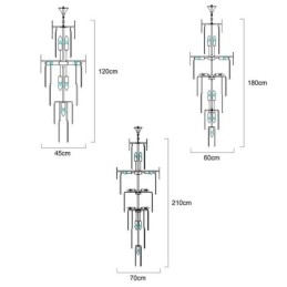 Designer Touch Decorative Modern Spectacular High Ceiling Pendant Light Stairs