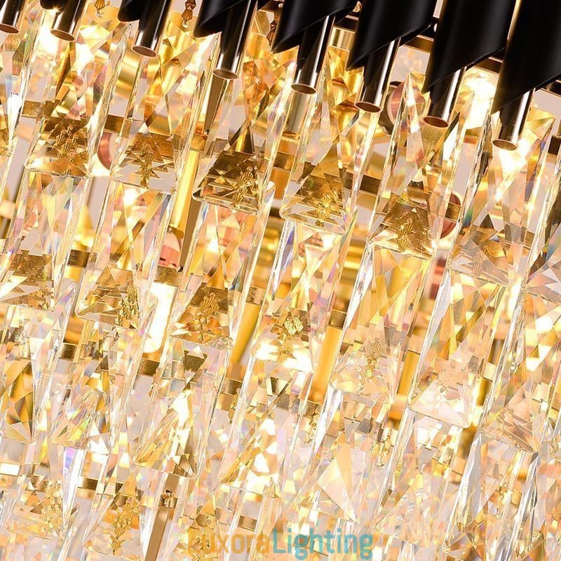 Designer Touch Decorative Modern Crystal Pendant Lighting Round Ceiling Lamp Hanging Lights