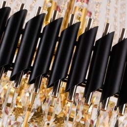 Designer Touch Decorative Modern Crystal Pendant Lighting Round Ceiling Lamp Hanging Lights