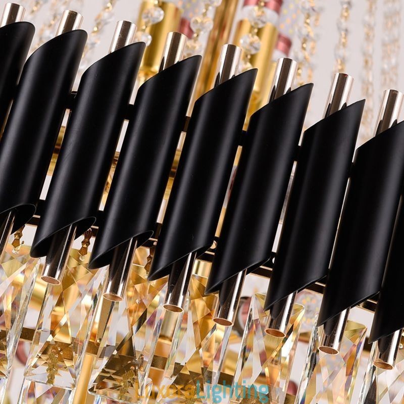 Designer Touch Decorative Modern Crystal Pendant Lighting Round Ceiling Lamp Hanging Lights