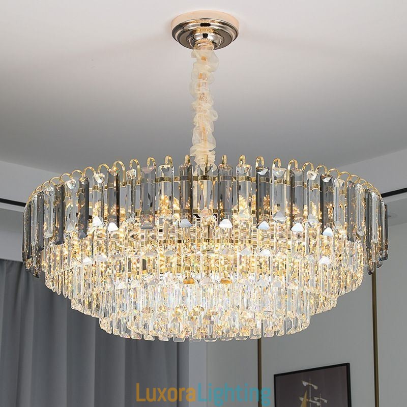 Designer Touch Decorative Crystal Pendant Light Luxury Ceiling Lighting 12 16 Lights