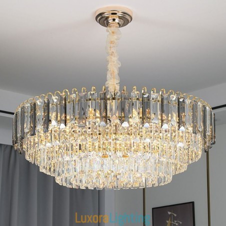 Designer Touch Decorative Crystal Pendant Light Luxury Ceiling Lighting 12 16 Lights