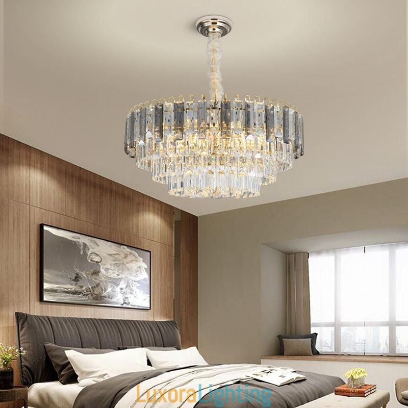 Designer Touch Decorative Crystal Pendant Light Luxury Ceiling Lighting 12 16 Lights